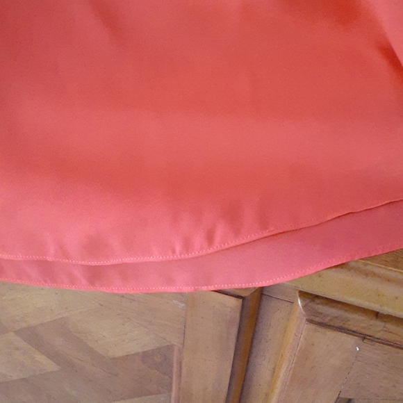 Fleur Bleve top sleeveless coral size L chiffon look very elegant look.💄💄 - Picture 8 of 11